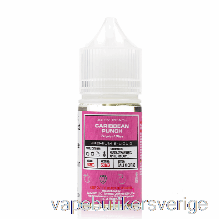 Vape Sverige Caribbean Punch - Bsx Salt Series - 30ml 50mg
